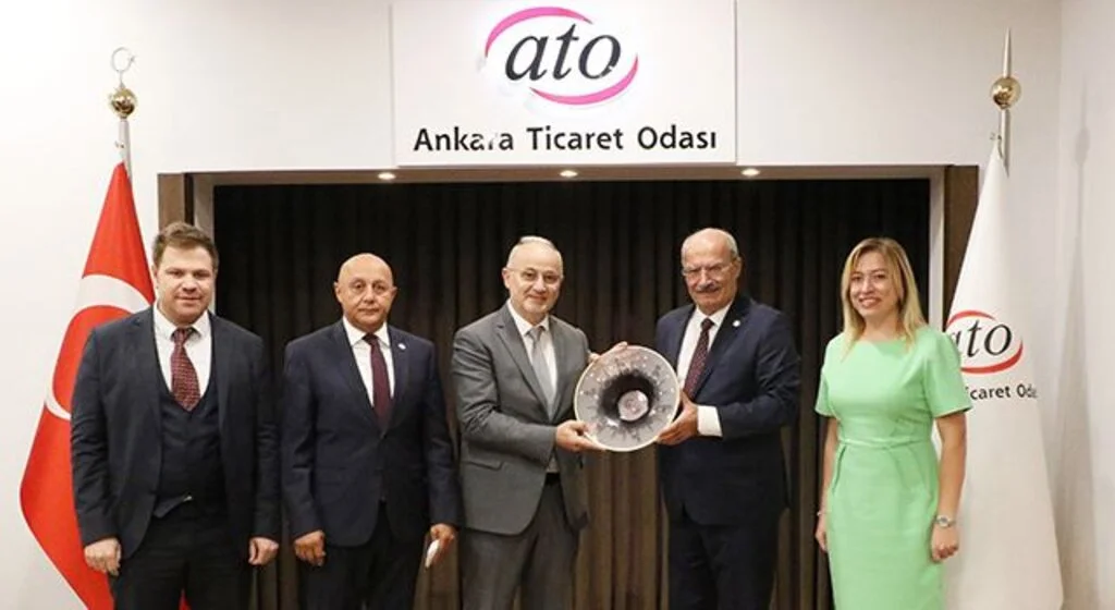 OMÜ Rektörü Ünal, ATO Başkanı Baran’ı OMÜ’ye davet etti