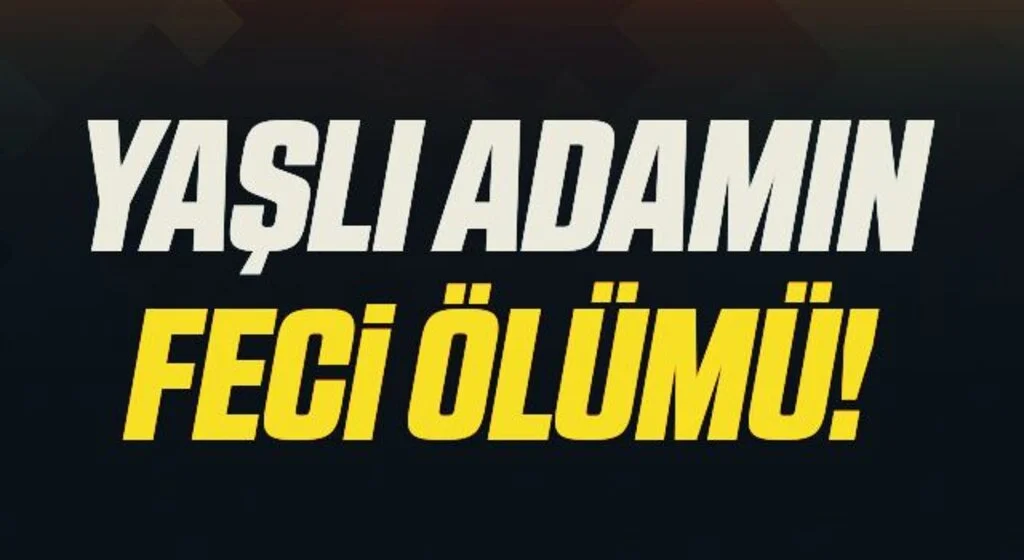 Pencereden düşen yaşlı adam hayatını kaybetti