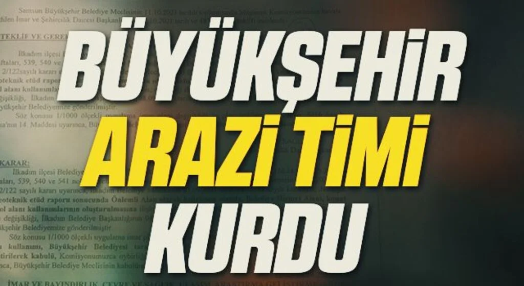 Samsun Büyükşehir Arazi Timi Kurdu