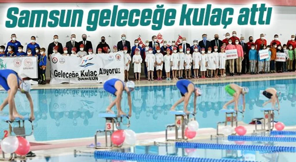 Samsun geleceğe kulaç attı, 64 bin öğrenci yüzme öğrendi