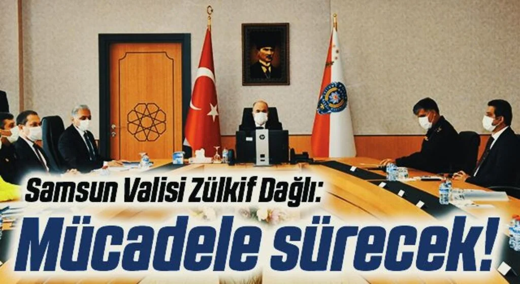 Samsun Valisi Zülkif Dağlı: “Suç ve suçluyla mücadele azim ve kararlılıkla devam edecek”