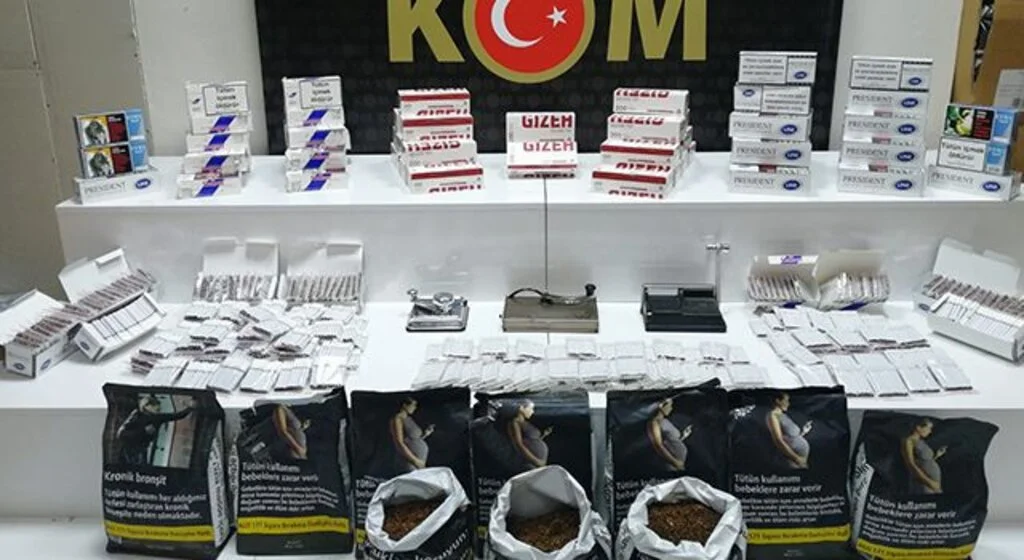 Samsun'da 19 bin 600 adet kaçak makaron ele geçirildi