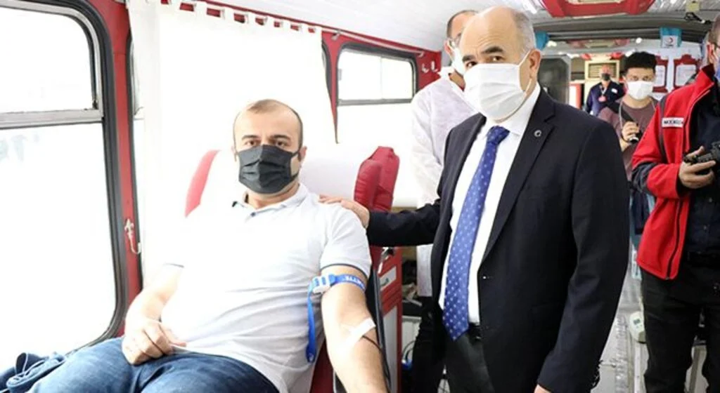 Samsun'da 5555 kan bağışı kampanyası: 3500 kan bağışı toplandı