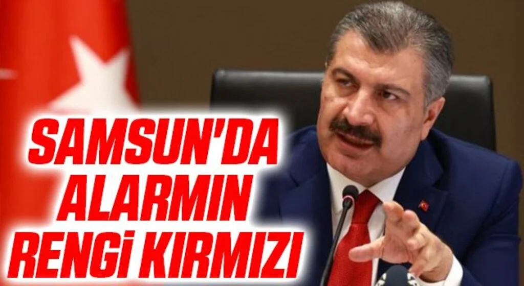 Samsun'da alarmın rengi kırmızı