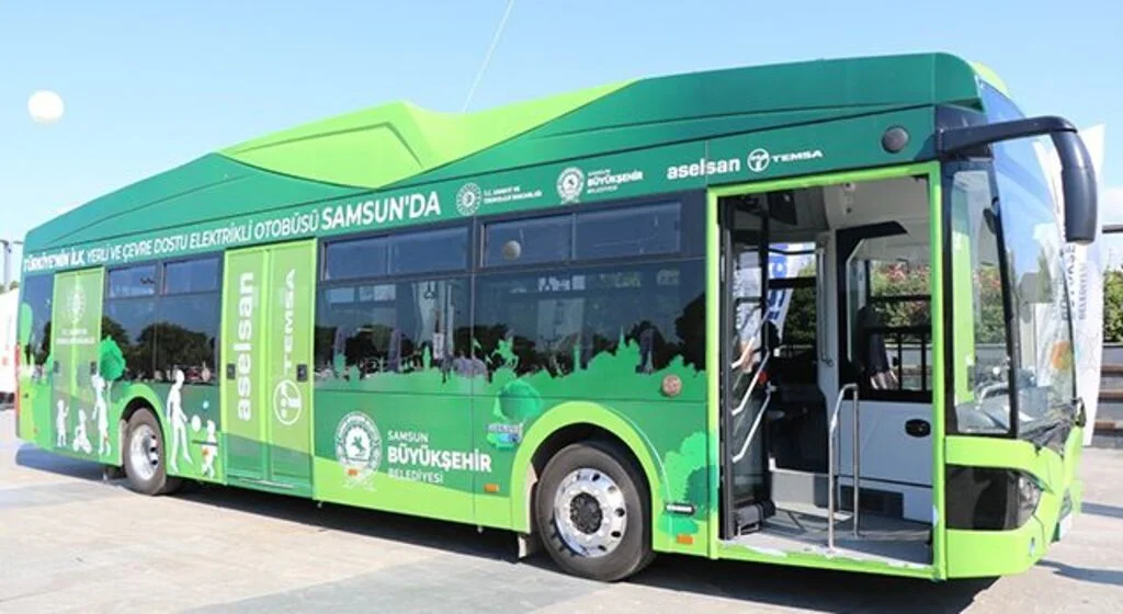Samsun'da elektrikli otobüsler 2022'de devreye alınacak