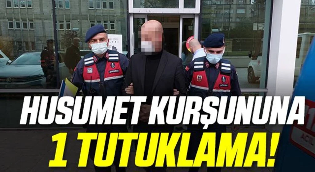 Samsun'da Husumet Kurşununa 1 Tutuklama