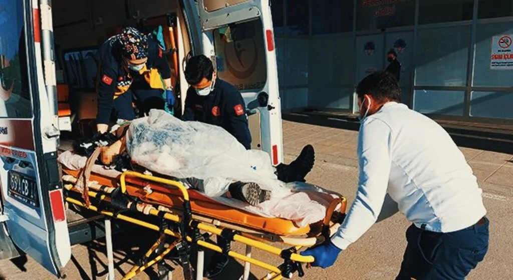 Samsun'da kamyonun çarptığı kadın ağır yaralandı