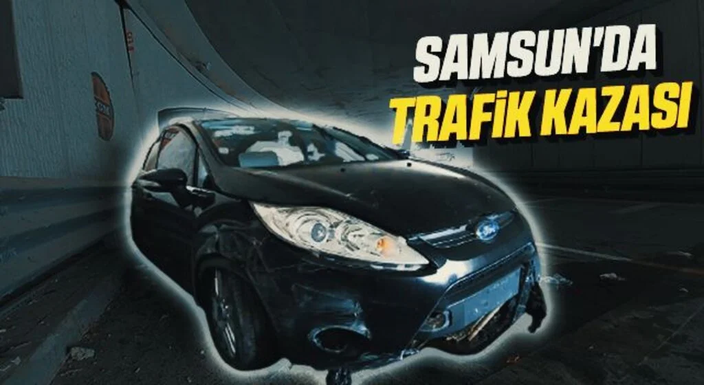 Samsun'da trafik kazası: 4 yaralı