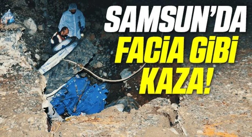 Samsun’da traktör kazası: 2 ölü, 1 yaralı