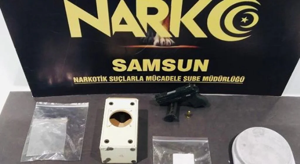 Samsun'da uyuşturucuyla yakalanan 1 kişi gözaltına alındı