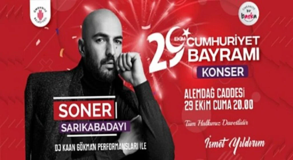 Soner Sarıkabadayı Cumhuriyet Bayramı Coşkusuyla İstanbul’da