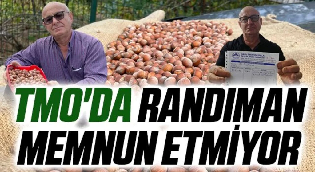 TMO'da Randıman Memnun Etmiyor