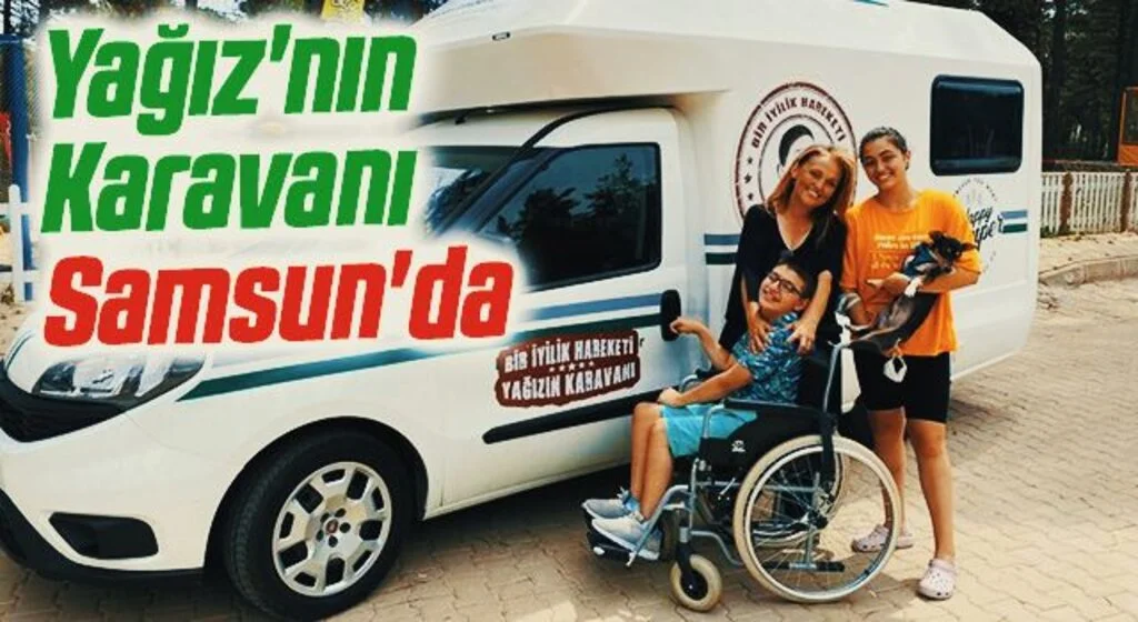 Yağız'nın Karavanı Samsun'da