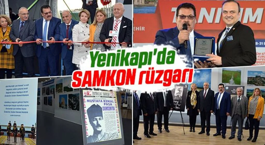 Yenikapı'da SAMKON rüzgarı