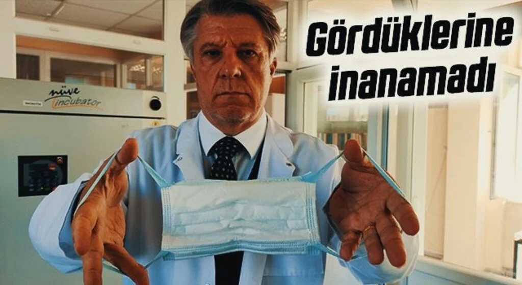 2 saatten fazla kullanılan maskeleri laboratuvarda inceledi gördüklerine inanamadı