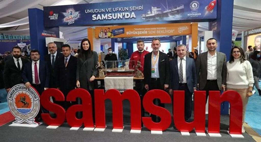 Ankara'da Samsun standına yoğun ilgi