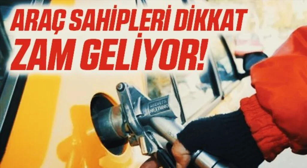 Araç Sahipleri Dikkat Zam Geliyor!