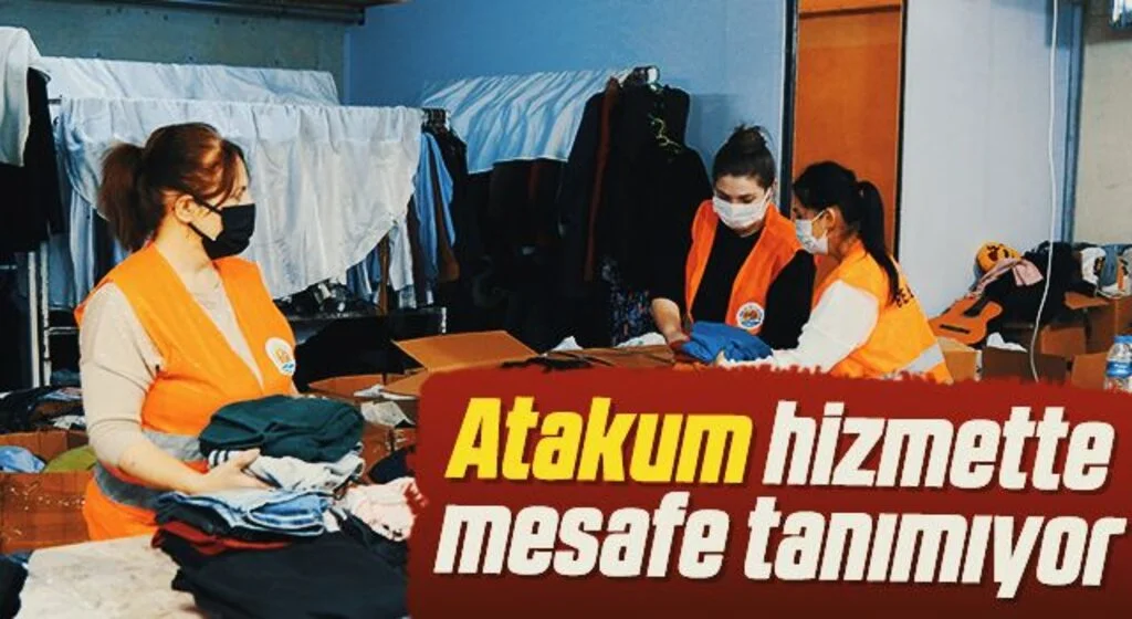 Atakum‘dan Ağrı’daki öğrencilere kışlık giysi desteği