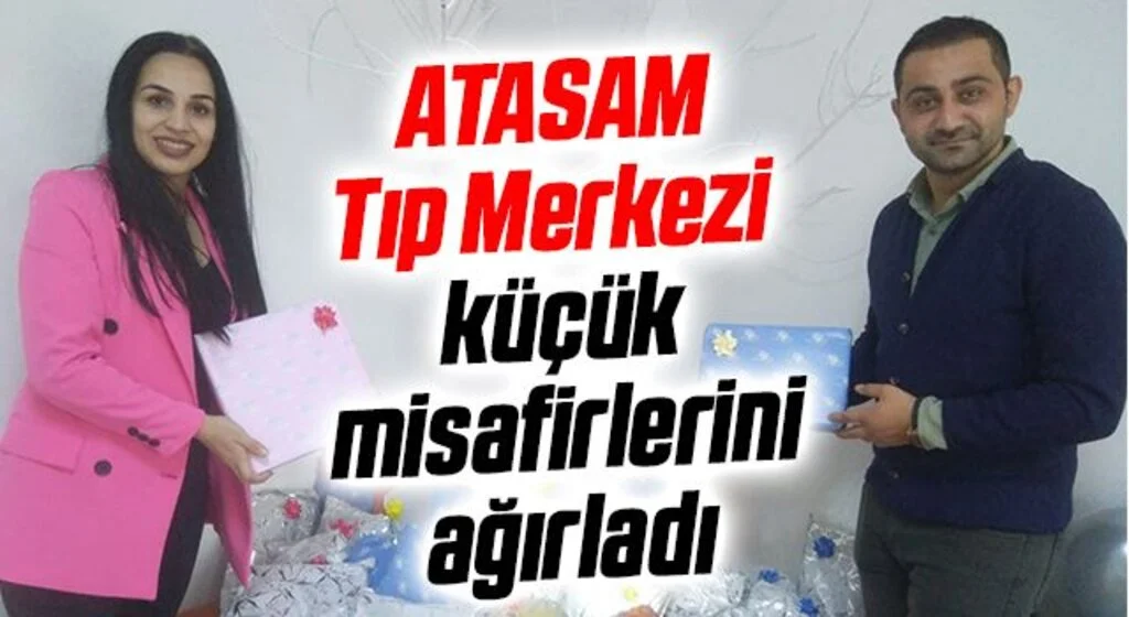 ATASAM Tıp Merkezi küçük misafirlerini ağırladı