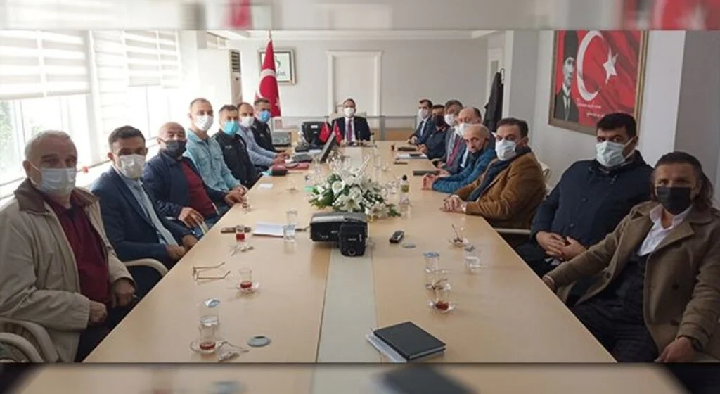Bafra'da İlçe Spor Güvenlik Toplantısı