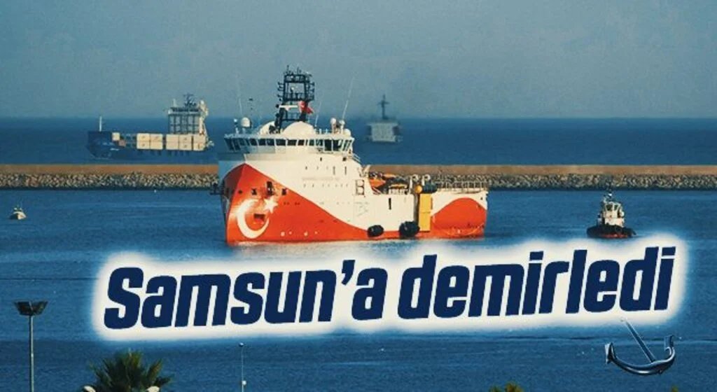 Barbaros Hayreddin Paşa Araştırma Gemisi Samsun’da