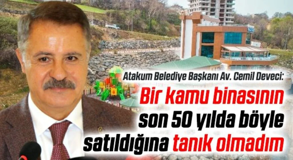 Başkan Deveci: “Bir kamu binasının son 50 yılda böyle satıldığına tanık olmadım”
