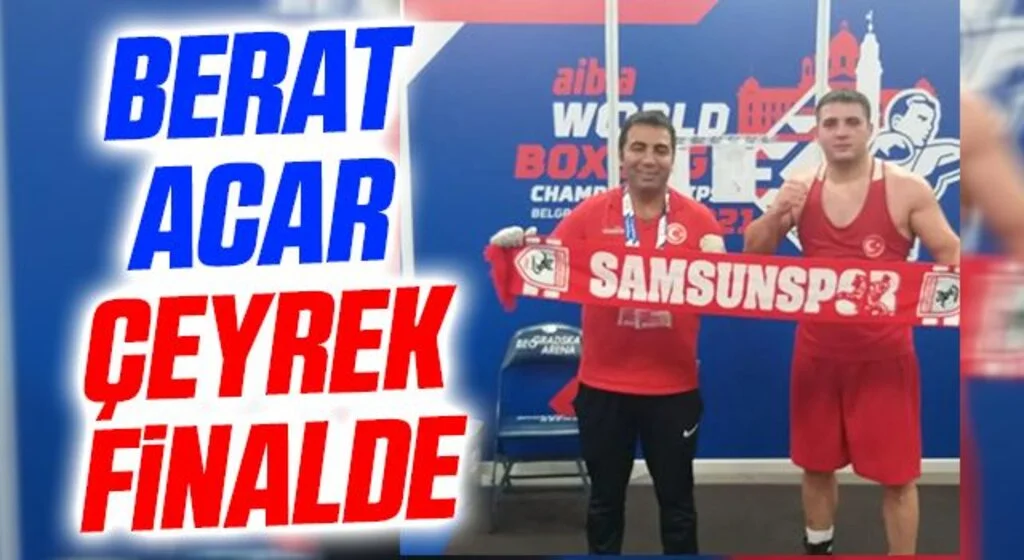 Berat Acar Çeyrek Finalde