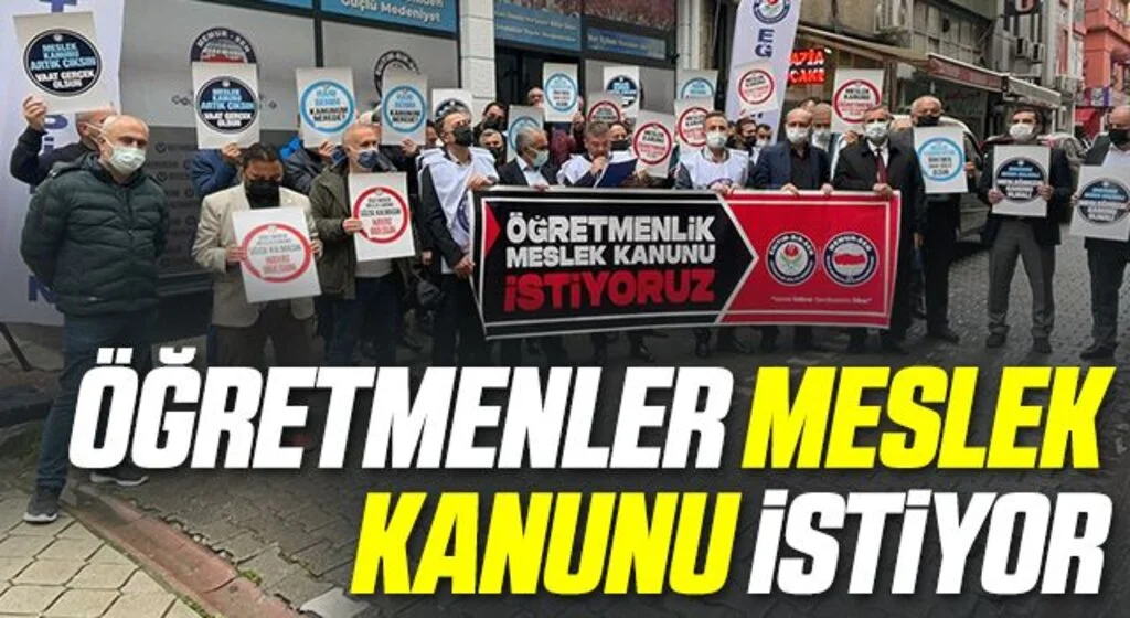 Eğitim-Bir-Sen Samsun Şubesi, Öğretmenlik Meslek Kanunu'nun çıkarılmasını istiyor