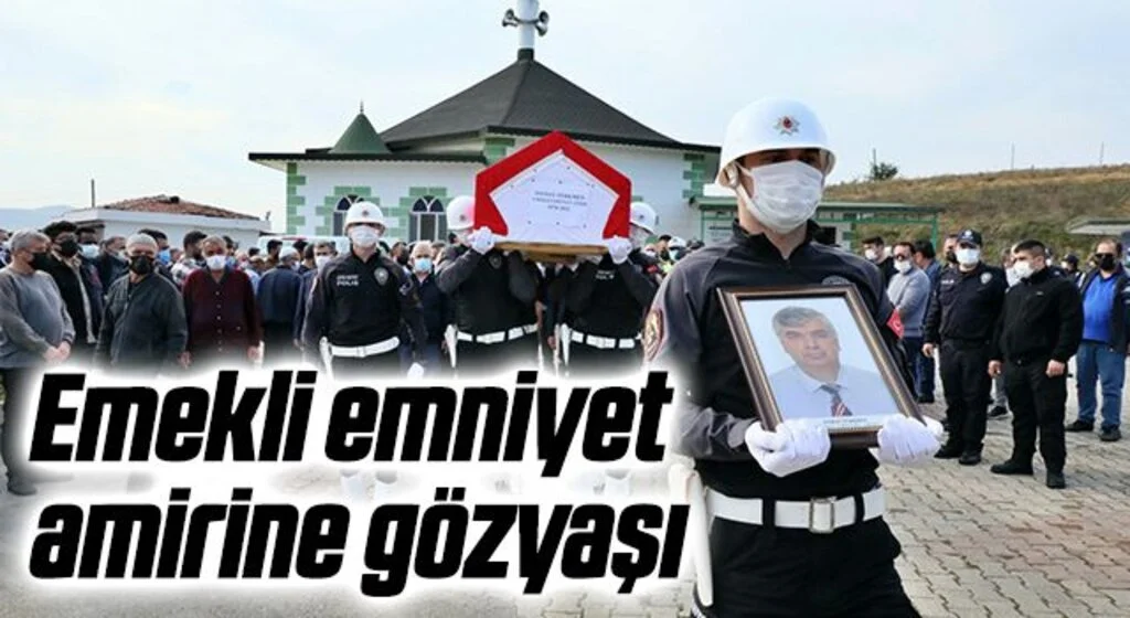 Emekli emniyet  amirine gözyaşı