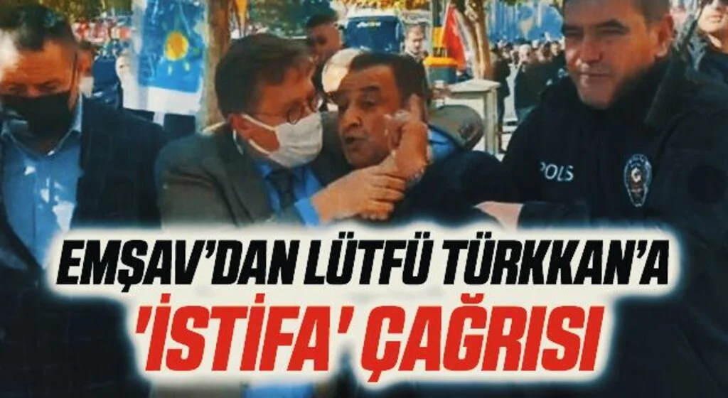 EMŞAV’dan Lütfü Türkkan’a 'istifa' çağrısı