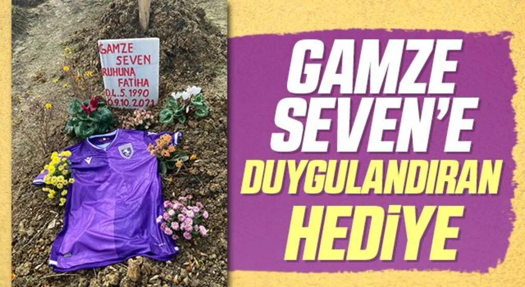 Gamze Seven'e Duygulandıran Hediye