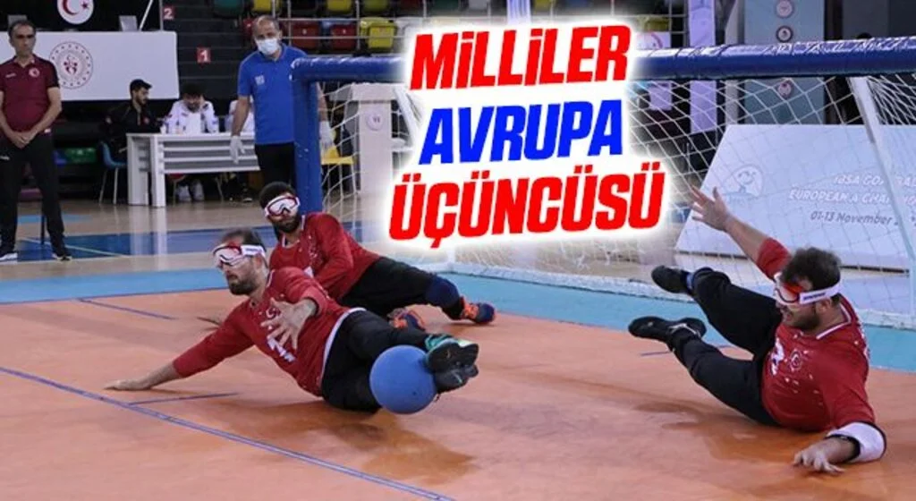 Golbol Erkek Milli Takımı, Avrupa üçüncüsü oldu