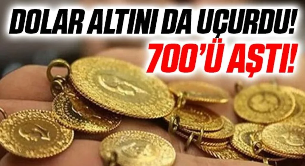 Gram 710 lirayı çeyrek 1100'ü geçti! Altın resmen uçuşa geçti yeni rekor