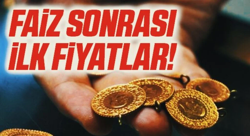 Gram ve çeyrek altın ne kadar oldu? Faiz kararının ardından altında yükseliş!