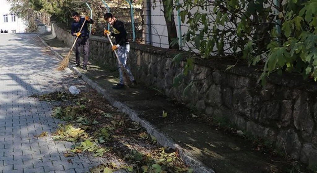 Havza Belediyesi’nden sonbahar temizliği