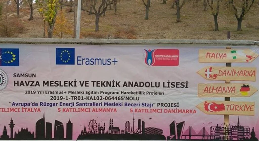 Havza MTAL öğrencileri yurt dışında stajı yapıyor