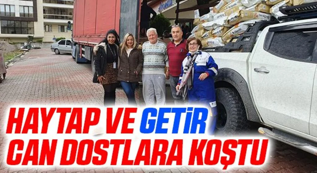 HAYTAP ve Getir Can Dostlara Koştu
