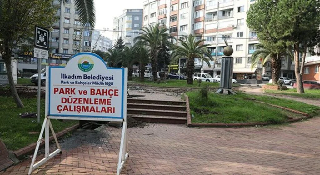 İlkadım'da Uğur Mumcu Parkı yenileniyor