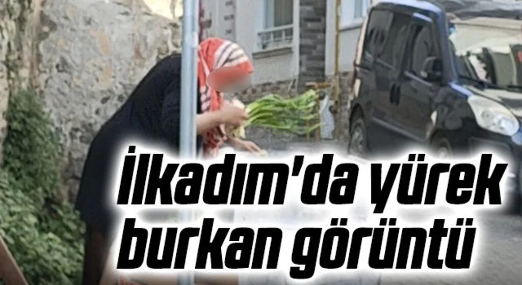 İlkadım'da yürek burkan görüntü 