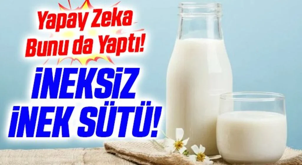 İneksiz inek sütü 2023’te raflarda