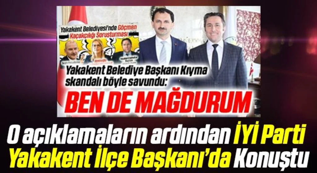 İYİ Parti Yakakent İlçe Başkanı Hamza Yakupoğlu'dan Başkan Kıyma'nın Açıklamalarına Cevap