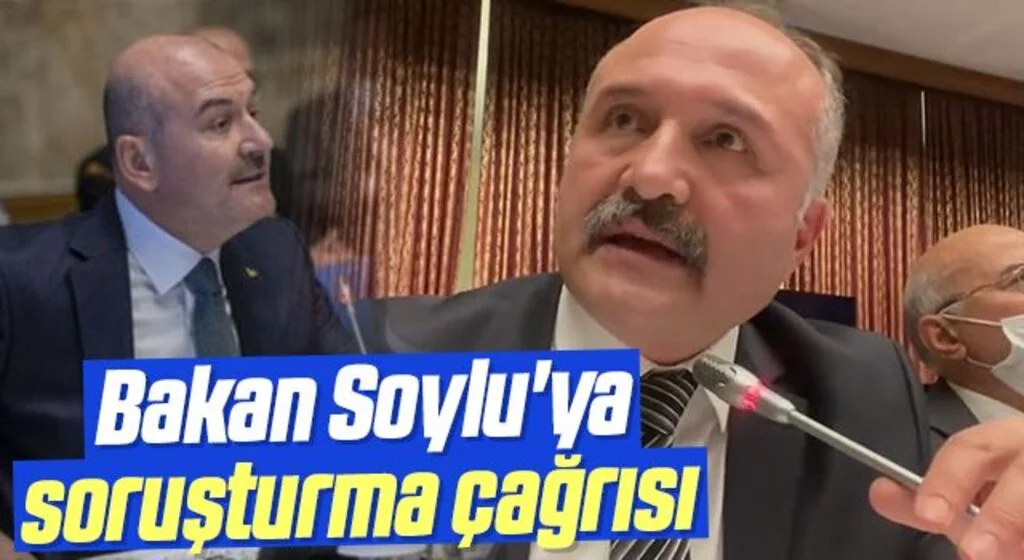 İYİ Partili Erhan Usta'dan Bakan Soylu'ya soruşturma çağrısı 