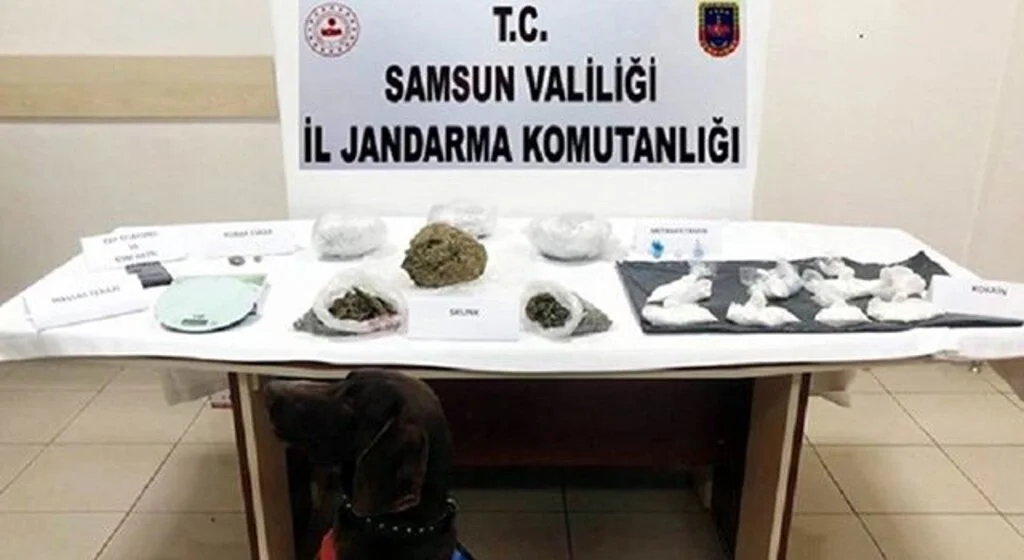 Jandarmadan Samsun ve İstanbul'da uyuşturucu operasyonu: 4 gözaltı