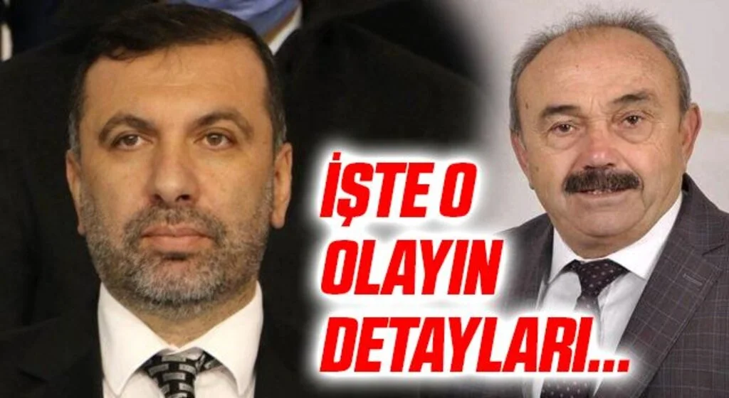 Kavak Belediye Başkanı İbrahim Sarıcaoğlu Meclis Üyesine Bardak Fırlattı
