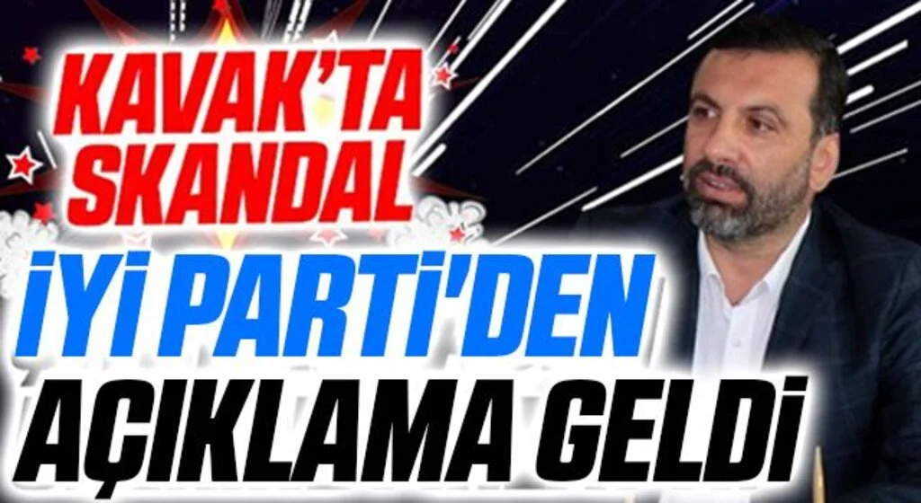 Kavak'ta şok eden 'bardak fırlatma' olayı! İYİ Parti'den Açıklama