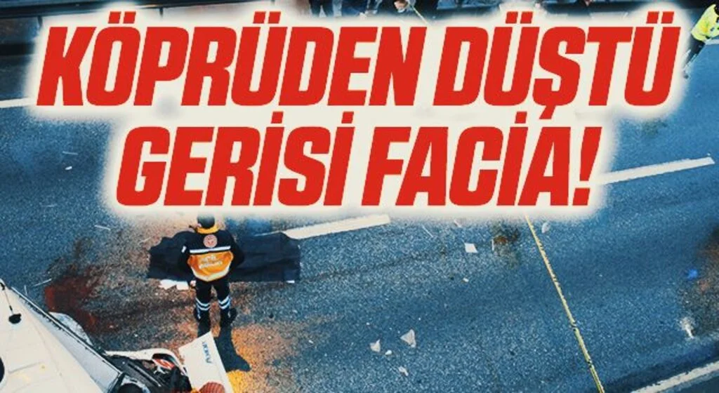 Köprüden düştü, sonrası facia