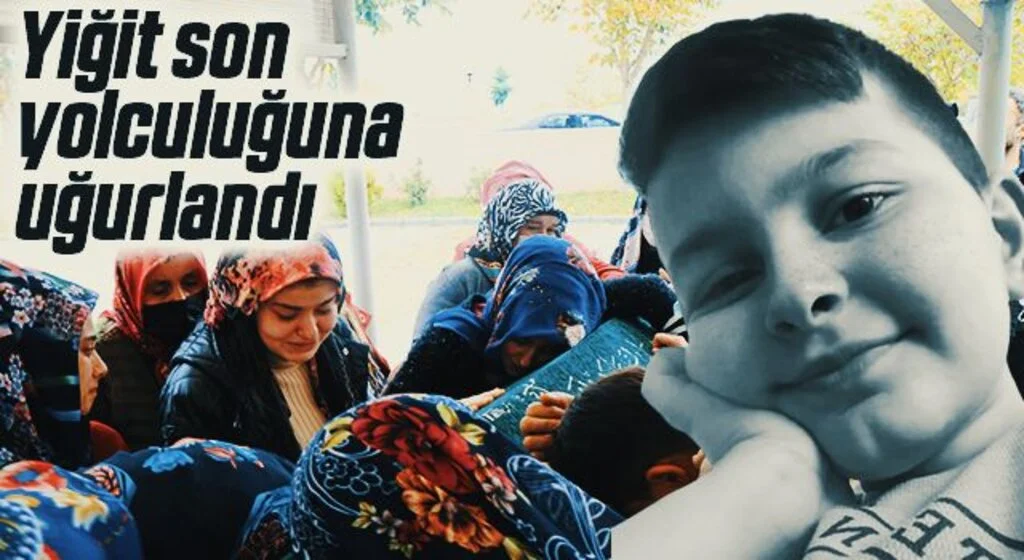 Koronayı atlattığı gün hayatını kaybeden 11 yaşındaki Yiğit, son yolculuğuna uğurlandı