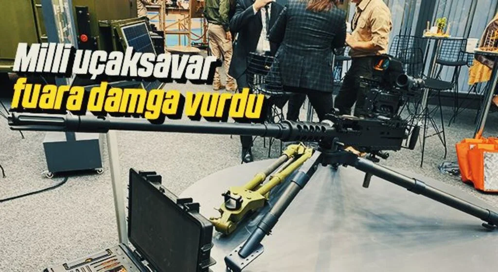 Milli uçaksavar fuara damga vurdu