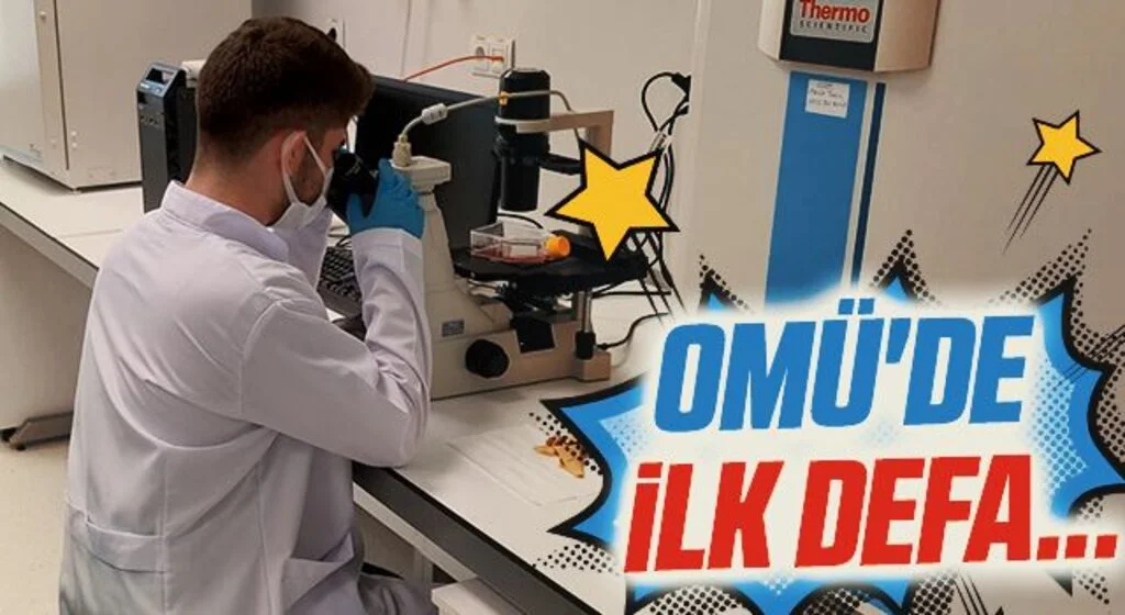 OMÜ'de ilk defa bir önlisans öğrencisinin projesi TUBİTAK’tan destek aldı