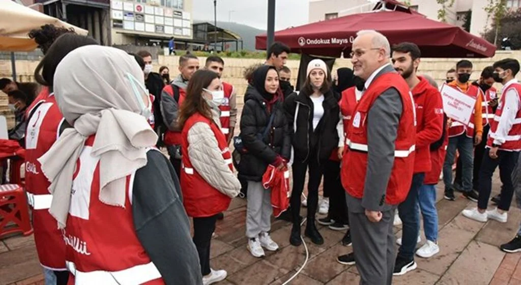 OMÜ’de Kızılay Haftası kutlandı